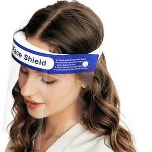 2 Reusable Transparent Mask Full Face Cover